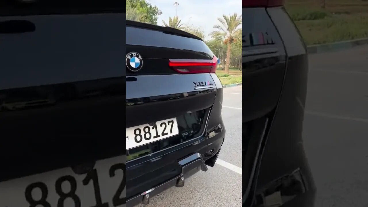 BMW X6M COMPETITION AKRAPOVIC EXHAUST