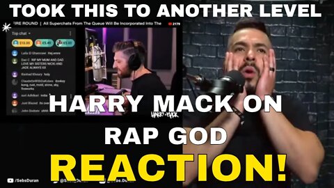 Harry Mack freestyles to Rap God | A freak of nature that worked hard