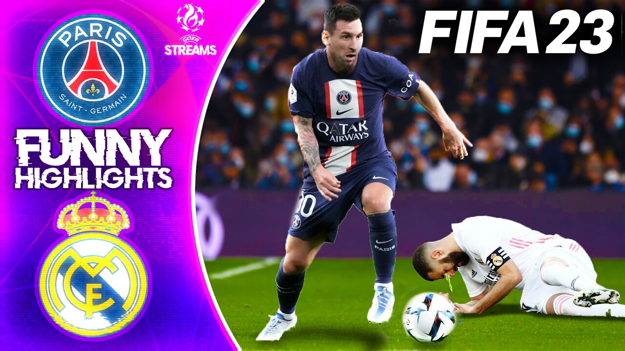 PSG vs Real Madrid | Funny Highlights | Goza Streams