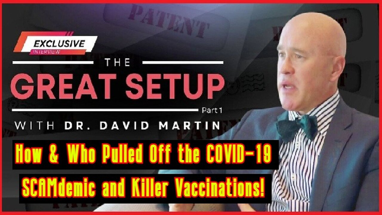 The Great Setup with Dr. David Martin - Must Video!!!