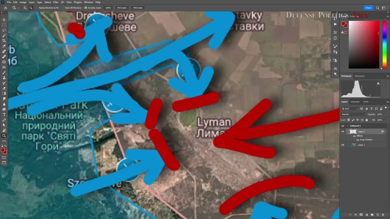 [ Lyman Front ] Ukrainian pincer broken through Russian lines | Lyman under threat of encirclement!