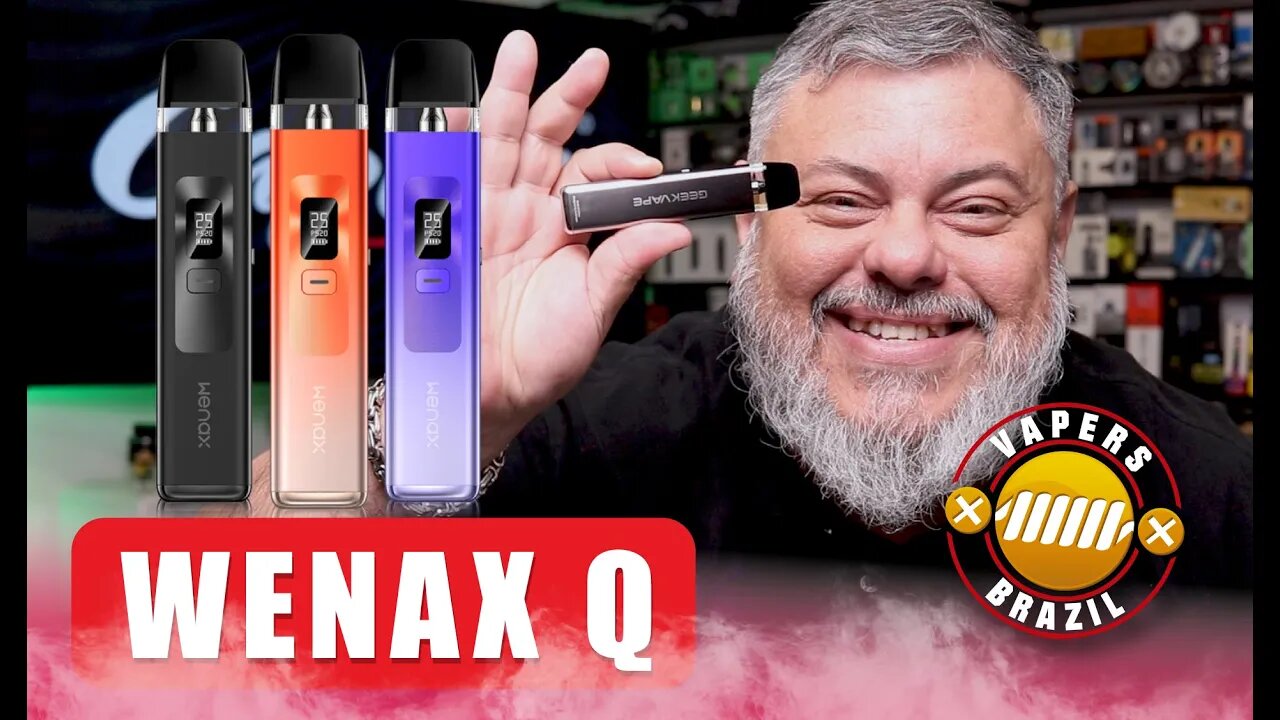 GeekVape Wenax Q - O novo Pod da Geekvape com Display e 1000mAh de Bateria