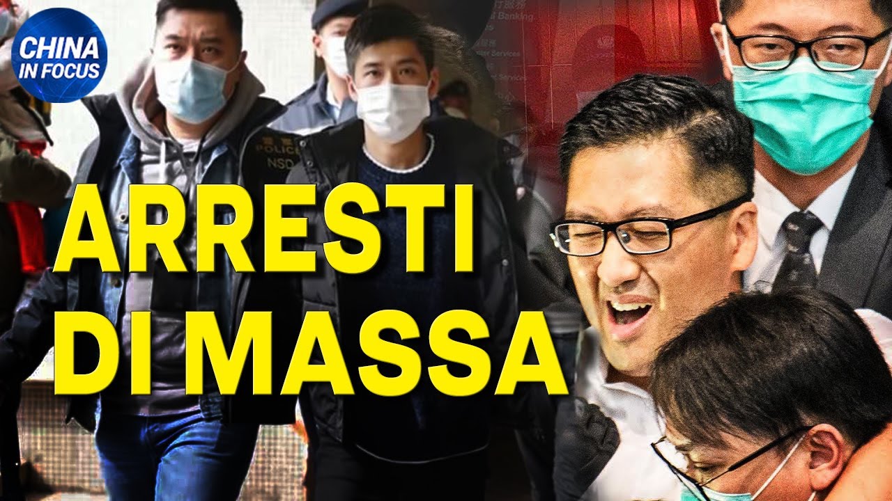 🔴 Decine di arresti ad Hong Kong. Croci rimosse con la forza. Sistema giudiziario cinese difettoso.