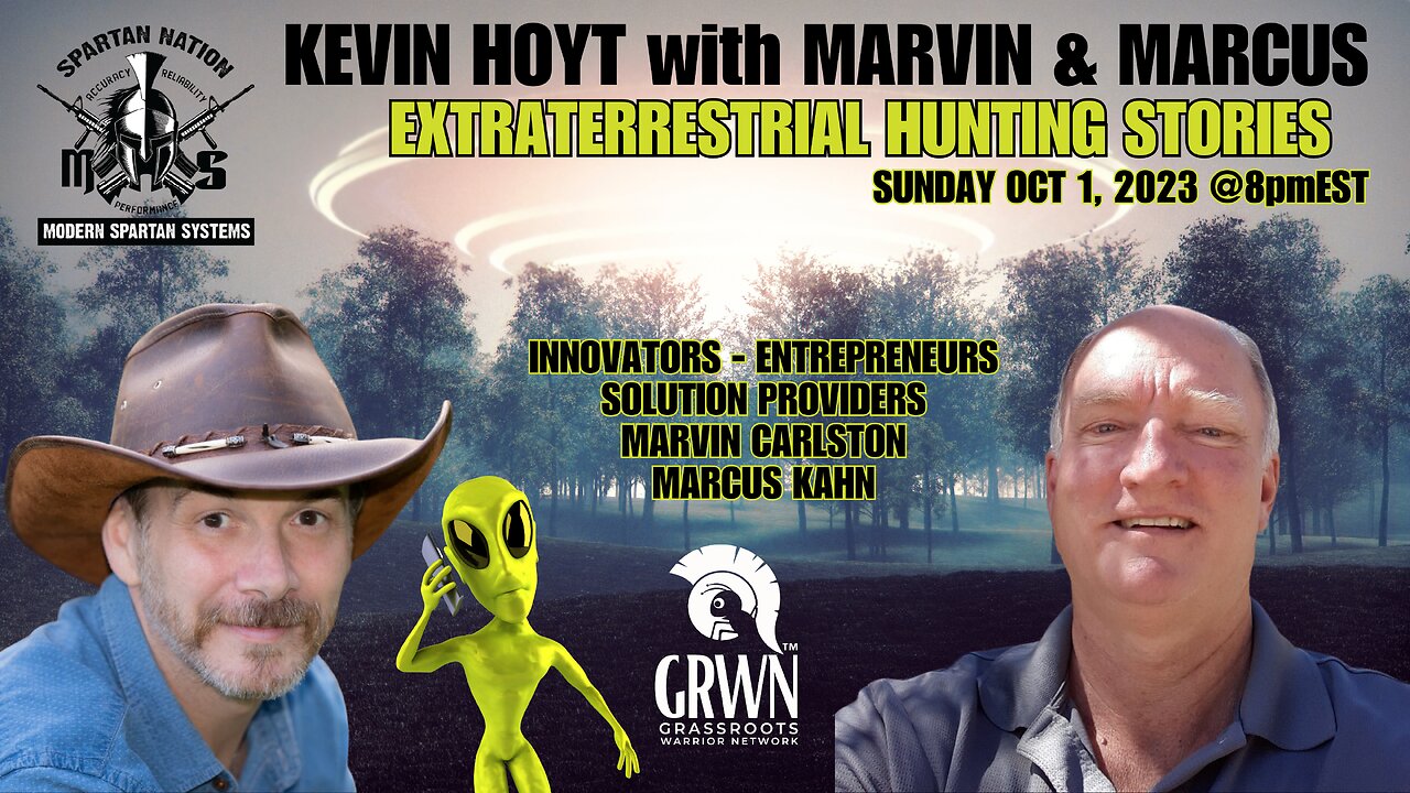 Kevin Hoyt with Marvin and Marcus : From deer hunting to extraterrestrials