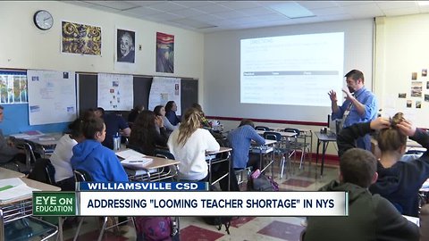 "Perfect storm" creating widespread teacher shortage in New York State, union says