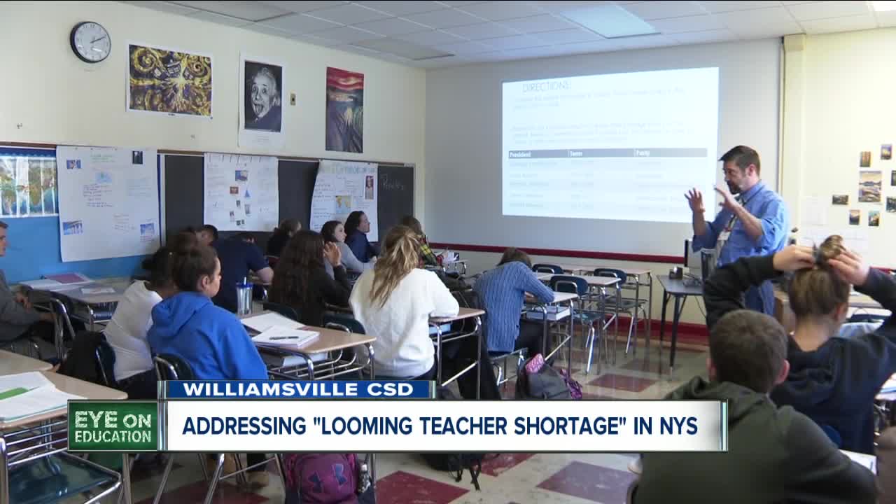 "Perfect storm" creating widespread teacher shortage in New York State, union says