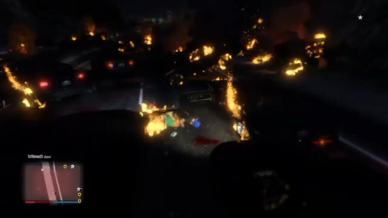 cnn footage of mostly peaceful protest