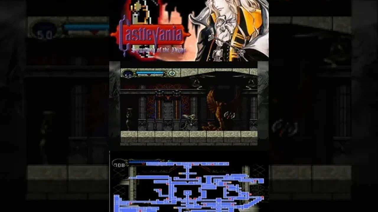 CASTLEVANIA SOTN CORTES #12 - #shorts
