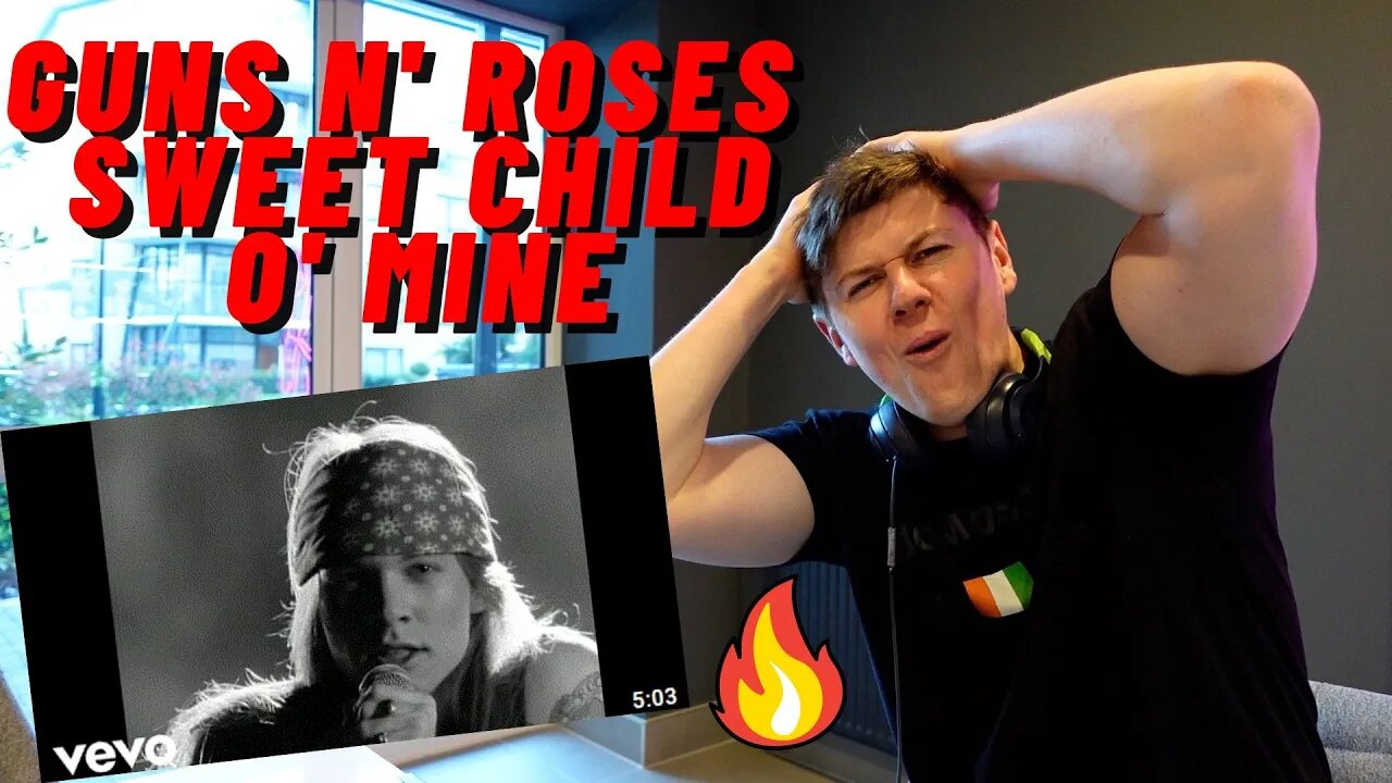 FIRST TIME LISTENING Guns N' Roses - Sweet Child O' Mine((IRISH GUY REACTS!!))