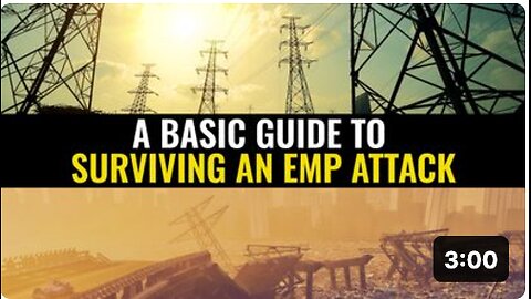 A basic guide to surviving an EMP attack