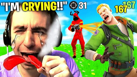 1 Elimination = Lick World’s SPICIEST Lollipop (Fortnite)