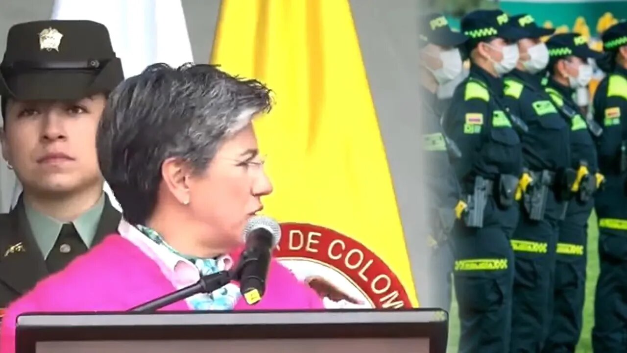 🎥Alcaldesa Claudia López Presenta nuevo Comando Élite que refuerza la seguridad de Bogotá👇👇