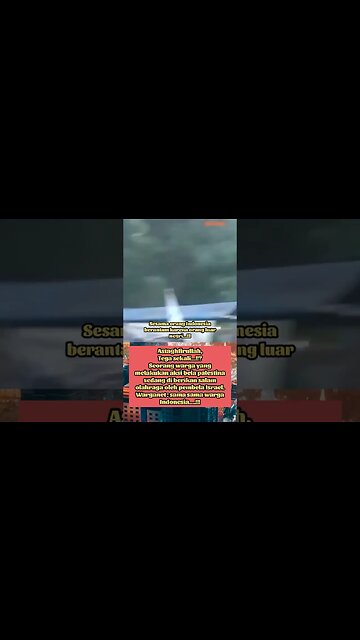 Demi Bela Israel Rela Mengorbankan Saudara Sebangsa #sorts #palestine #israel