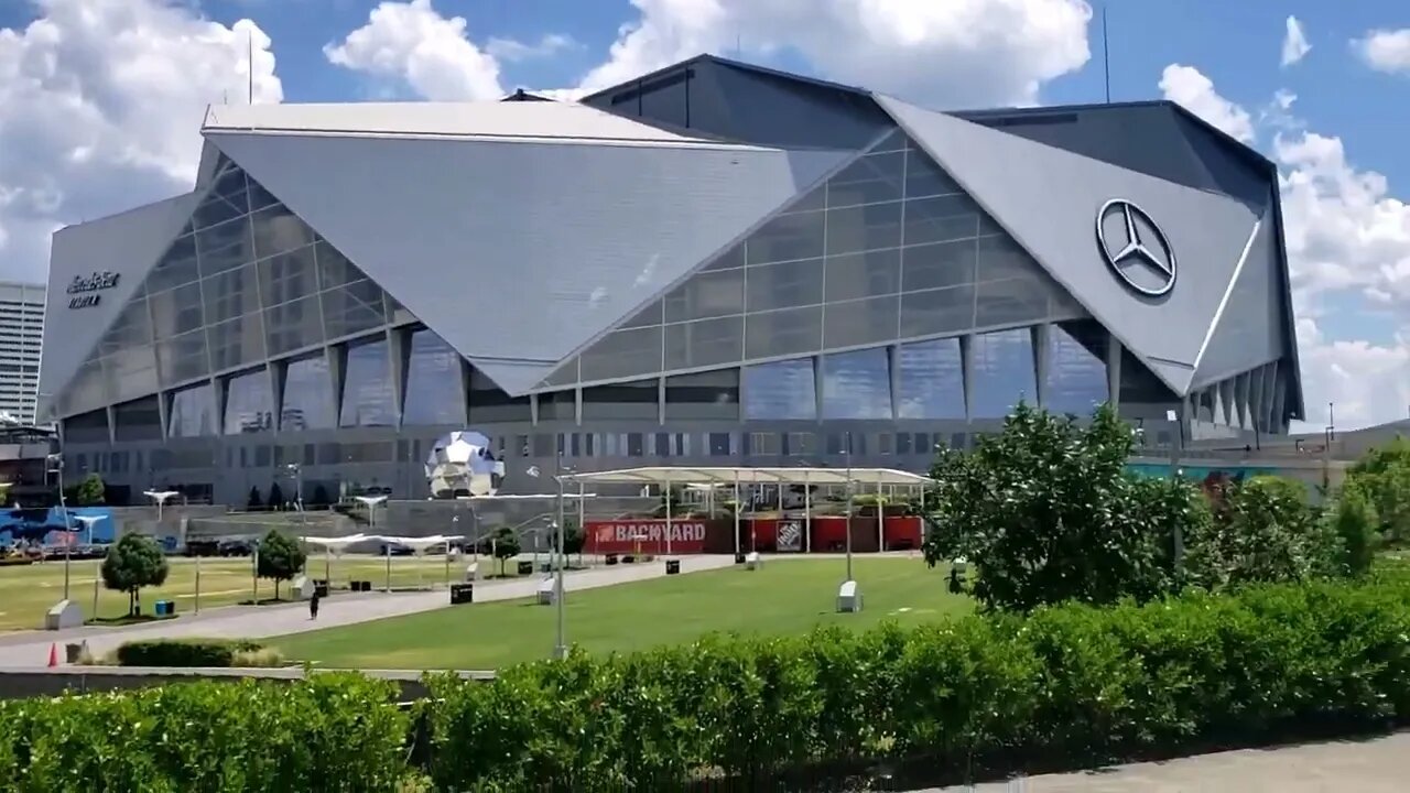 Carlos FEESH Georgia Historic Marker #1 Outside Georgia Dome