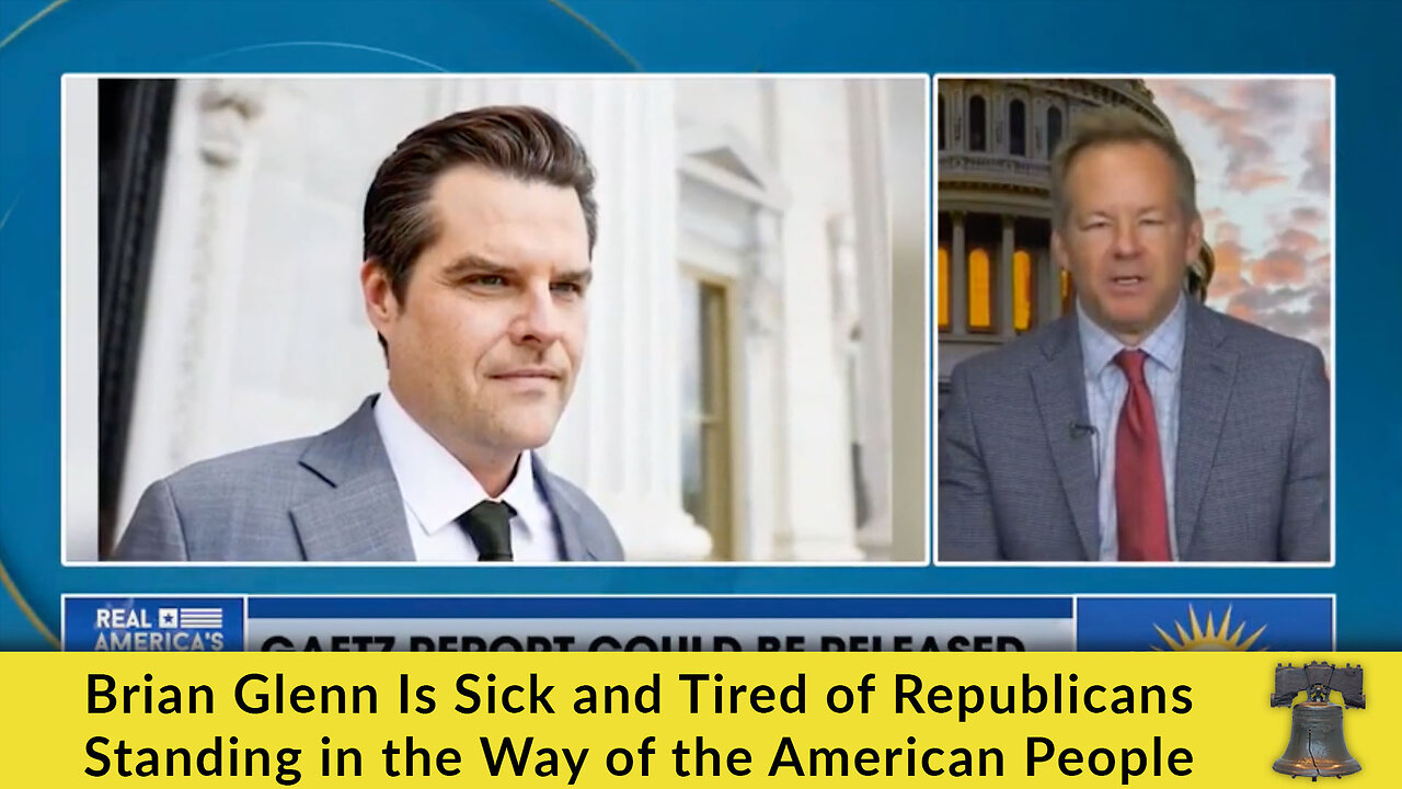 Brian Glenn Is Sick and Tired of Republicans Standing in the Way of the American People