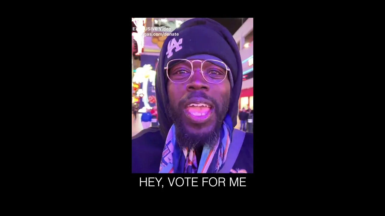 Crazy or Brilliant. Future President of the USA in Vegas?