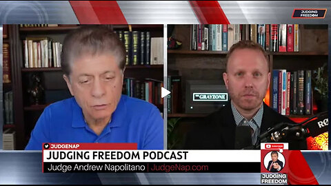 Judging Freedom w/ Judge Napolitano - Max Blumenthal: Israel Directly Interferes in US Politics.