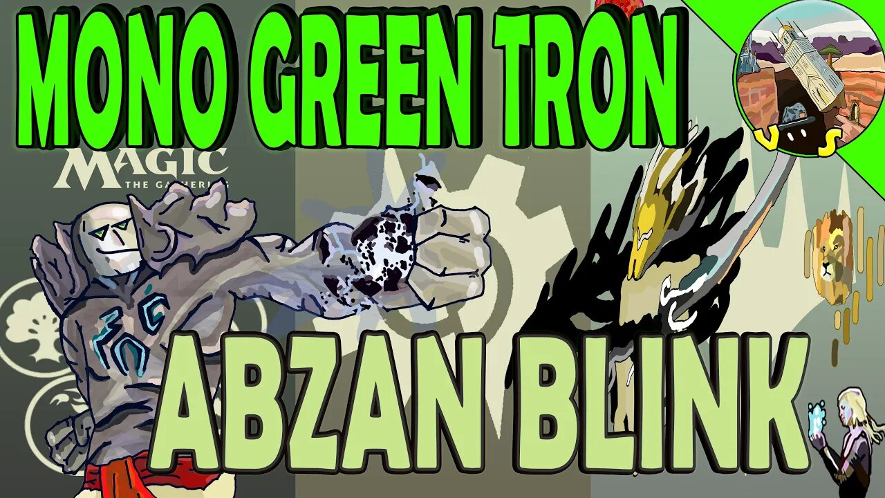 Mono Green Tron VS Abzan Blink｜ Creature Hate! ｜Magic The Gathering Online Modern League Match