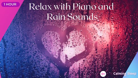 Relaxing Music, Relaxing Sleep Music with Rain Sounds, Stress Relief, Meditation Music