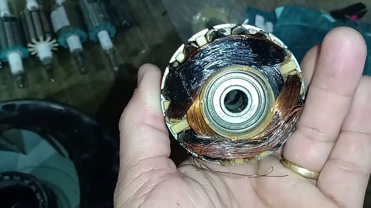 Rotor de exaustor de câmara fria