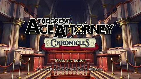 The Great Ace Attorney Adventures Day 10. No mic. Not really feeling up for it.