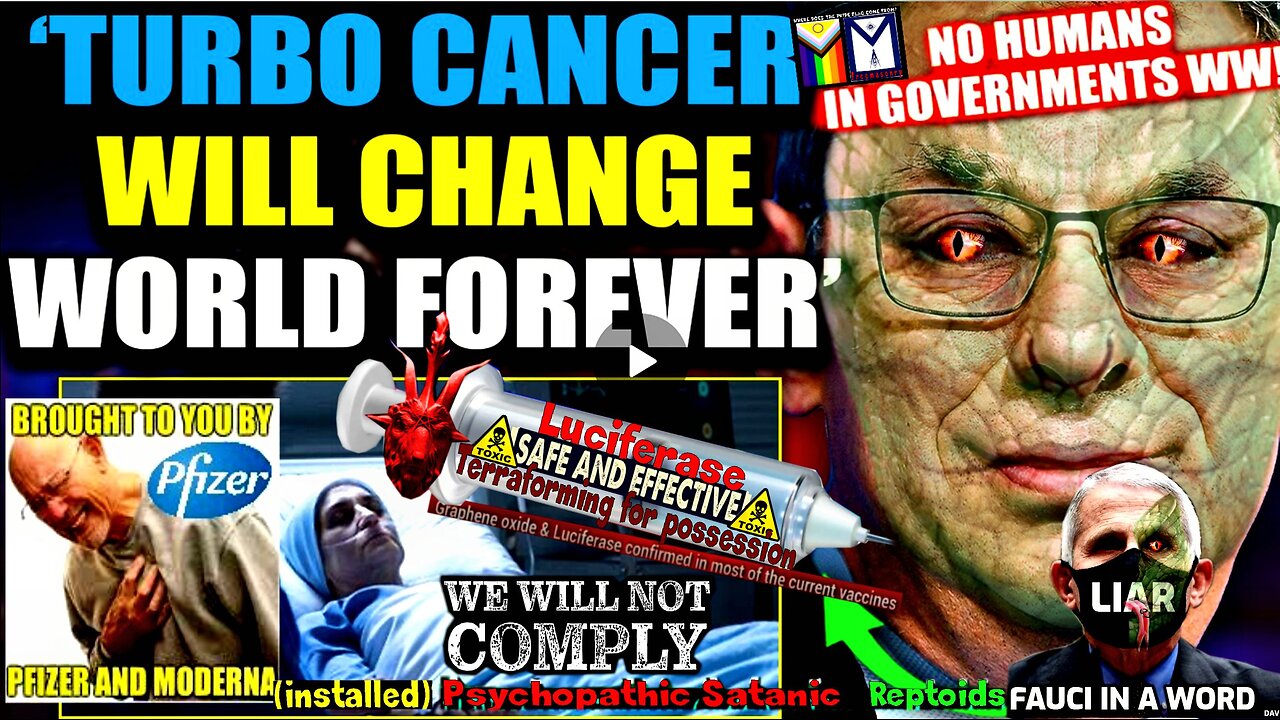 Pfizer To Rake In Trillions From Turbo Cancer Deaths, Insider Claims