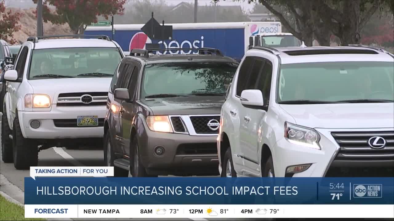 Hillsborough County Commissioners vote to increase school impact fees to plan for population growth