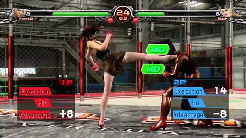 VF5FS match - Vanessa (Kruza) vs. Sarah (Risa 33)