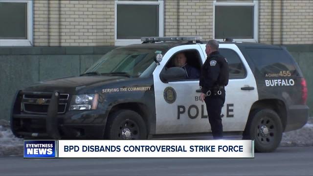 Buffalo Police disbanding controversial Strike Force