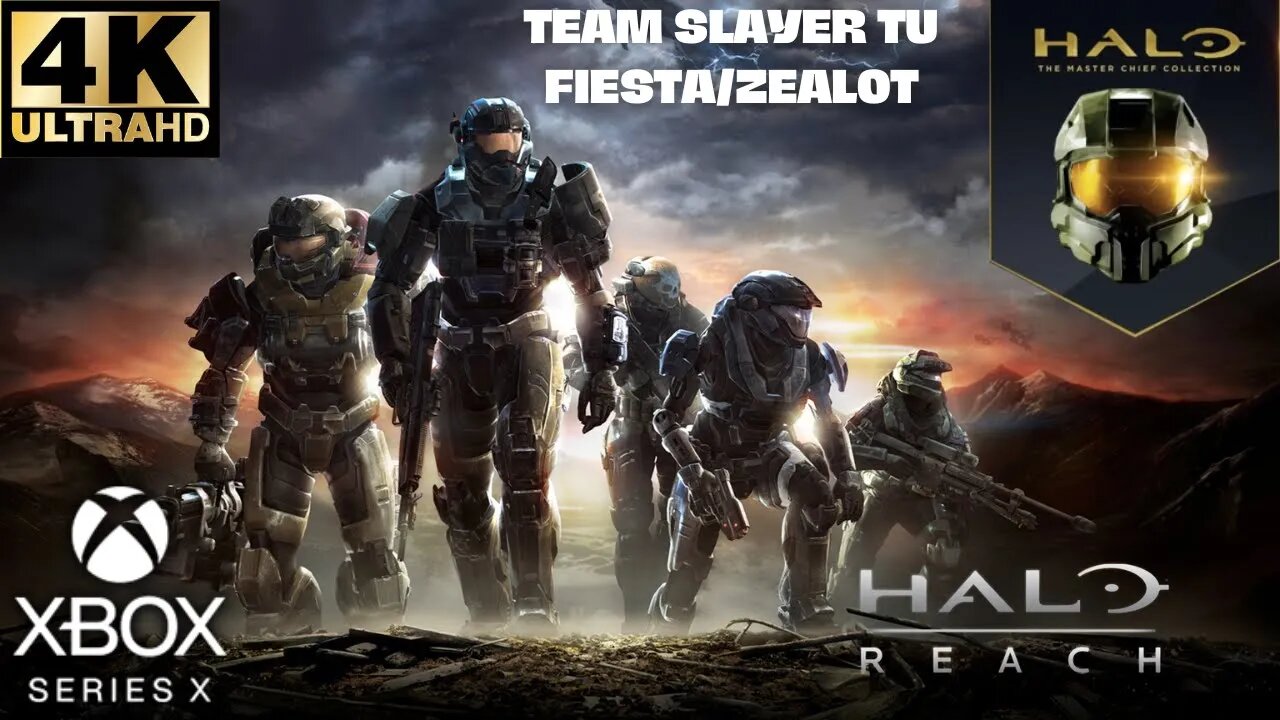 Halo: Reach Multiplayer | Team Slayer on Zealot | Xbox Series X|S | 4K (No Commentary Gaming)