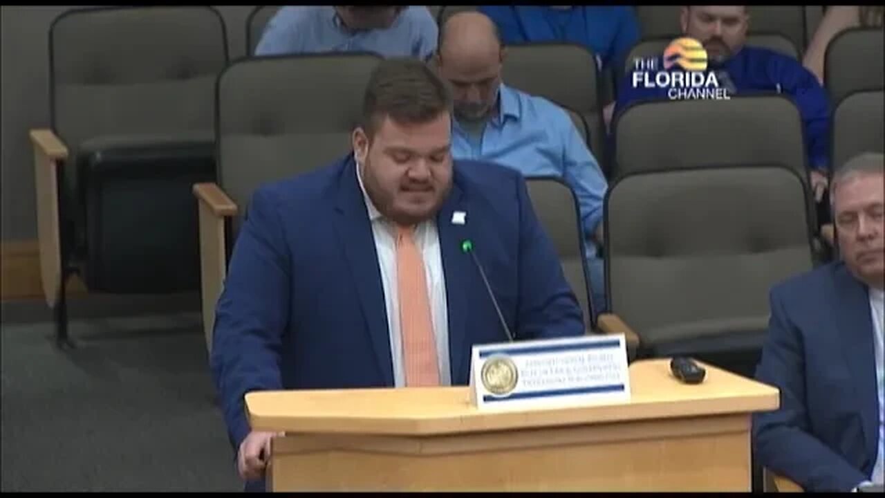 Remarks by Nick Lahera at the FL House Constitutional Rights & Government Operations Subcommittee