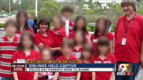 Siblings held captive