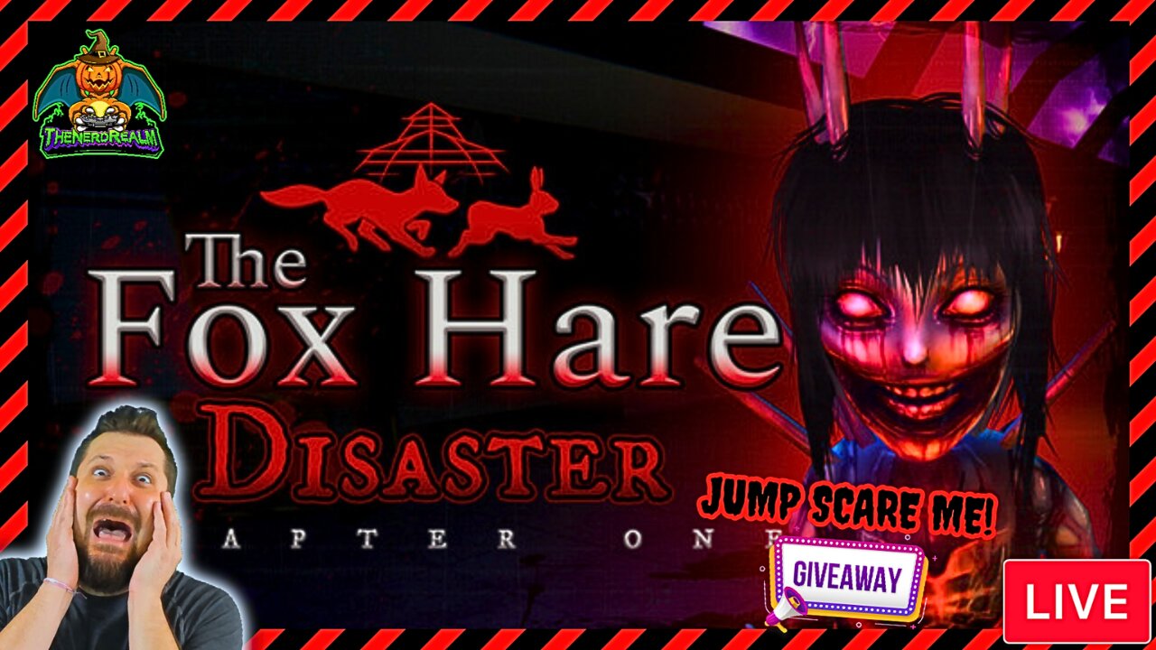 The Fox Hare Disaster | Jump Scare Alerts On! | Giveaways | Scare Me & Win! | 1st Time Playing