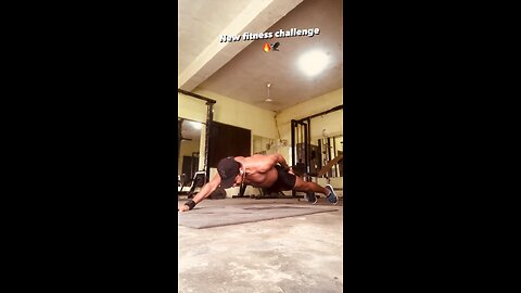 Fitness challenge | plank #exercise #gym #shorts #rumble #reel