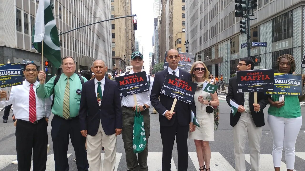 2022 Pakistan Day Parade Madison Avenue 8/28/2022 MICHAEL ZUMBLUSKAS/Juan PAGAN/Joseph A. MAFFIA