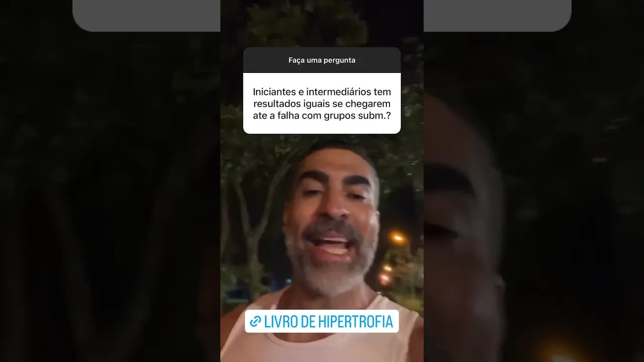 Iniciantes e intermediários deve treinar até a falha?