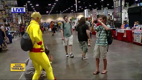 Tampa Bay roll out carpet for Comic Con fans and celebrities