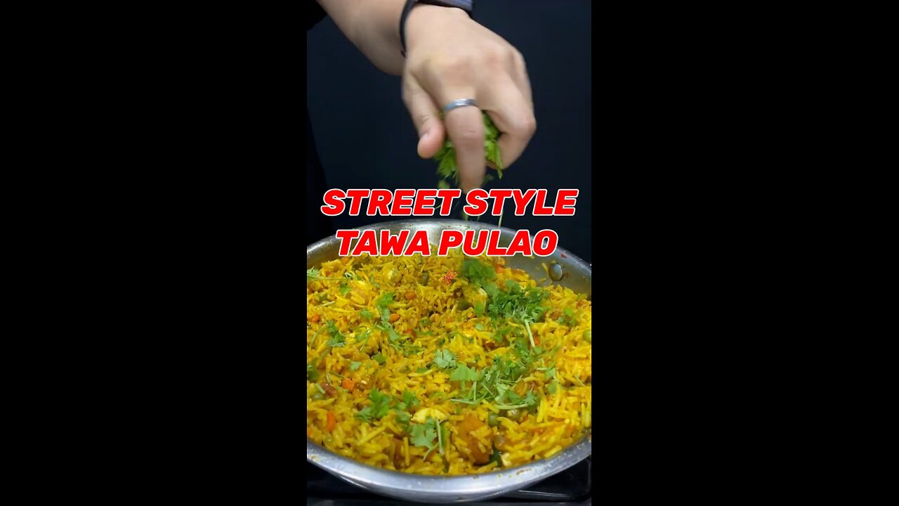 Street Style Tawa Pulao ASMR Cooking ||#asmr #streetfood #food #cooking #indianasmrworld