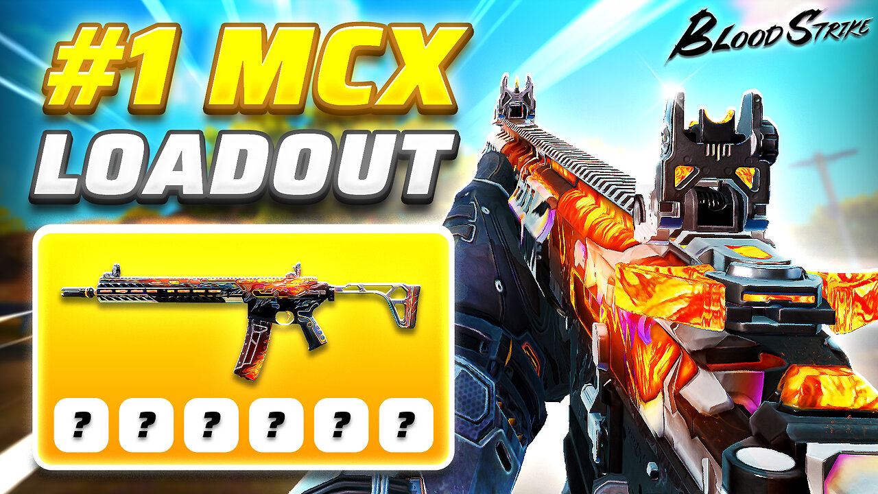 NEW MCX BEST LOADOUT in BLOOD STRIKE!