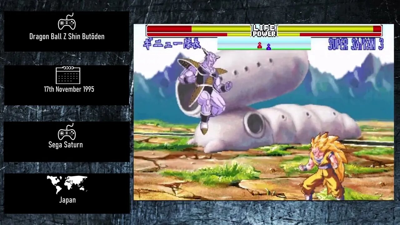 Console Fighting Games of 1995 -Dragon Ball Z Shin Butōden