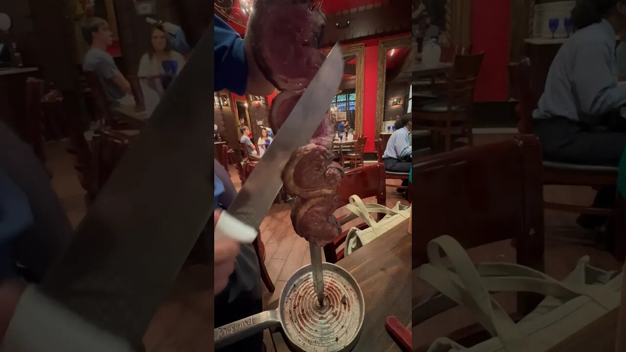 🔴 Disfrutando #Picanha En “Texas De Brazil” Rodizio 👍🏻 #shorts #short 📍Washington DC