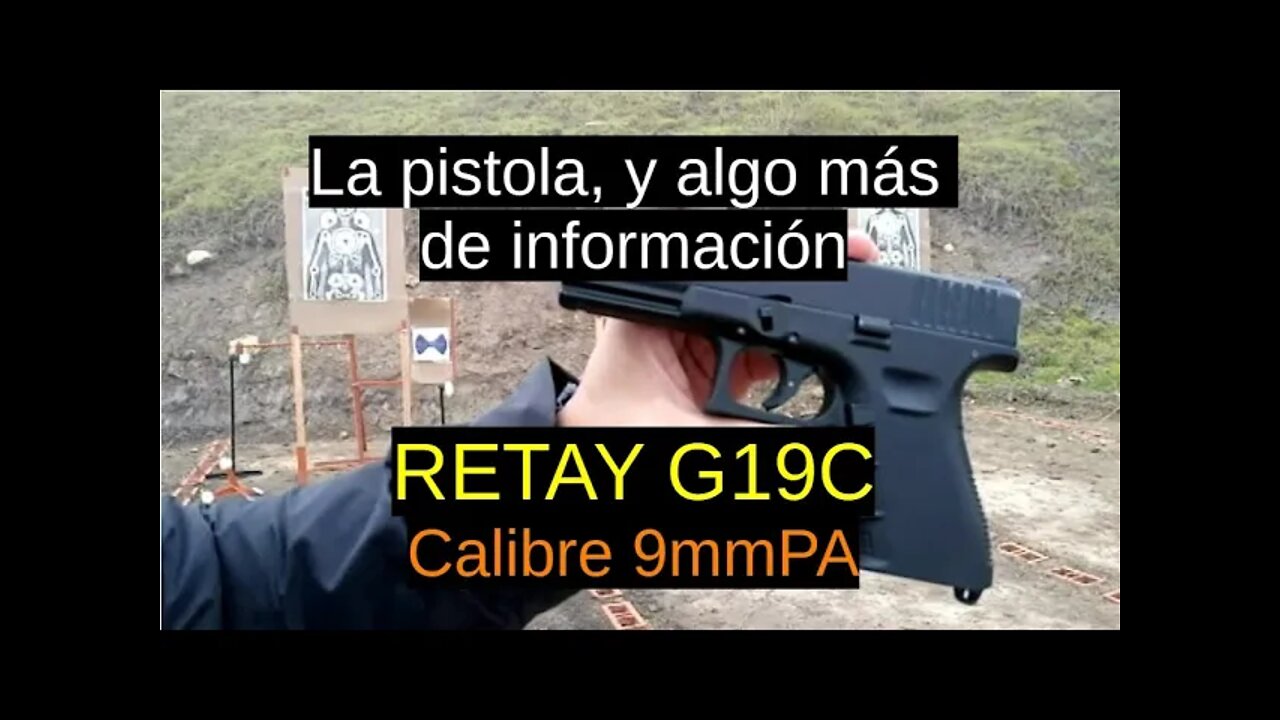 (Traumatica) Retay G19 -Calibre 9x22PA (9mm PA)