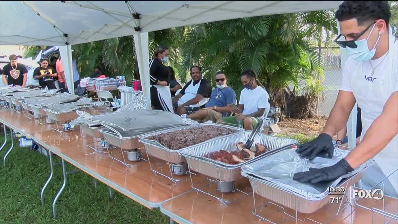 Group of friends feeds less fortune for Thanksgiving