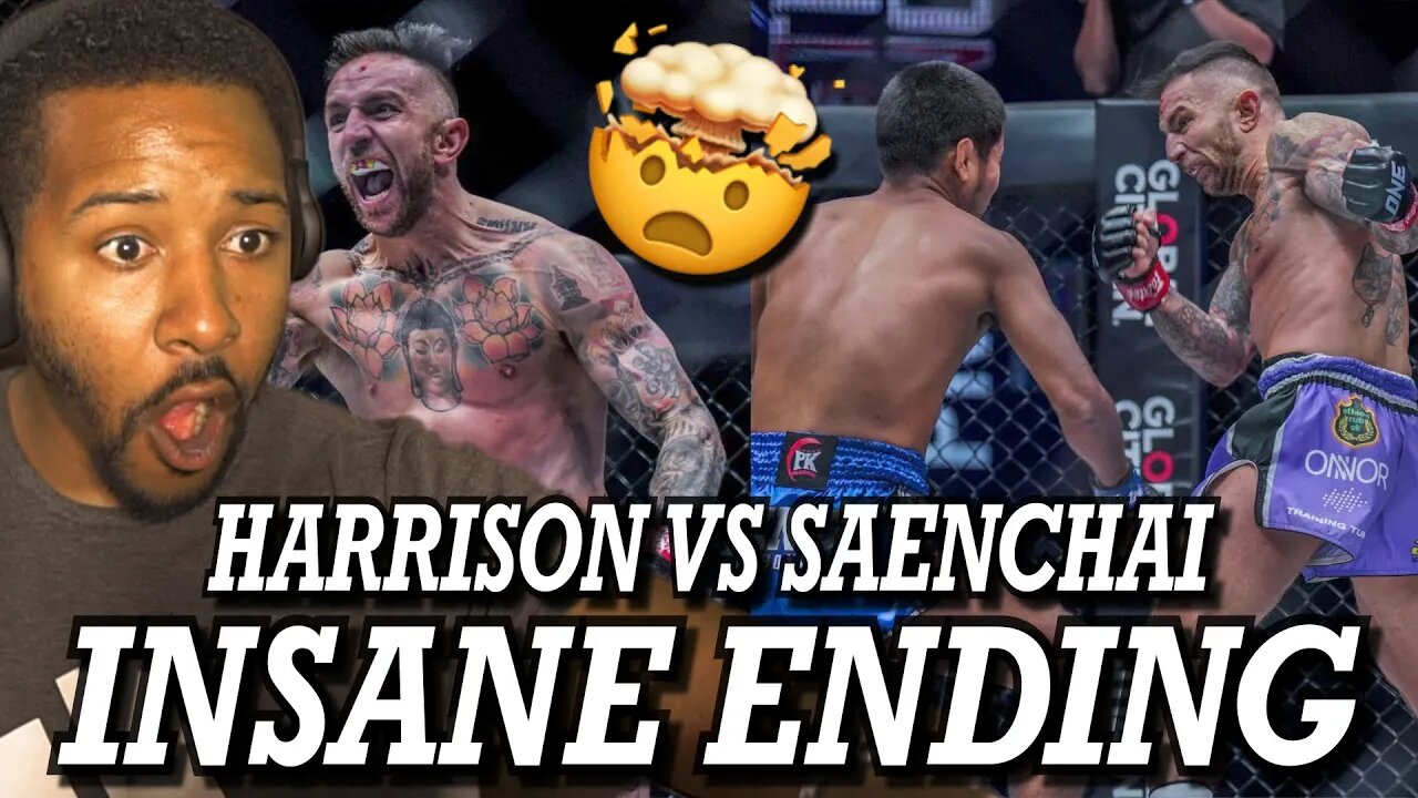 LIAM HARRISON VS MUANGTHAI PK.SAENCHAI | FULL FIGHT | REACTION!!!