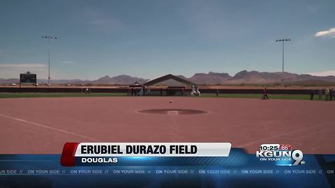 Diamondbacks dedicate Erubiel Durazo Field in Douglas