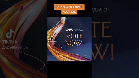 Crunchyroll ANIME AWARDS (Anime of The Year Nominees)