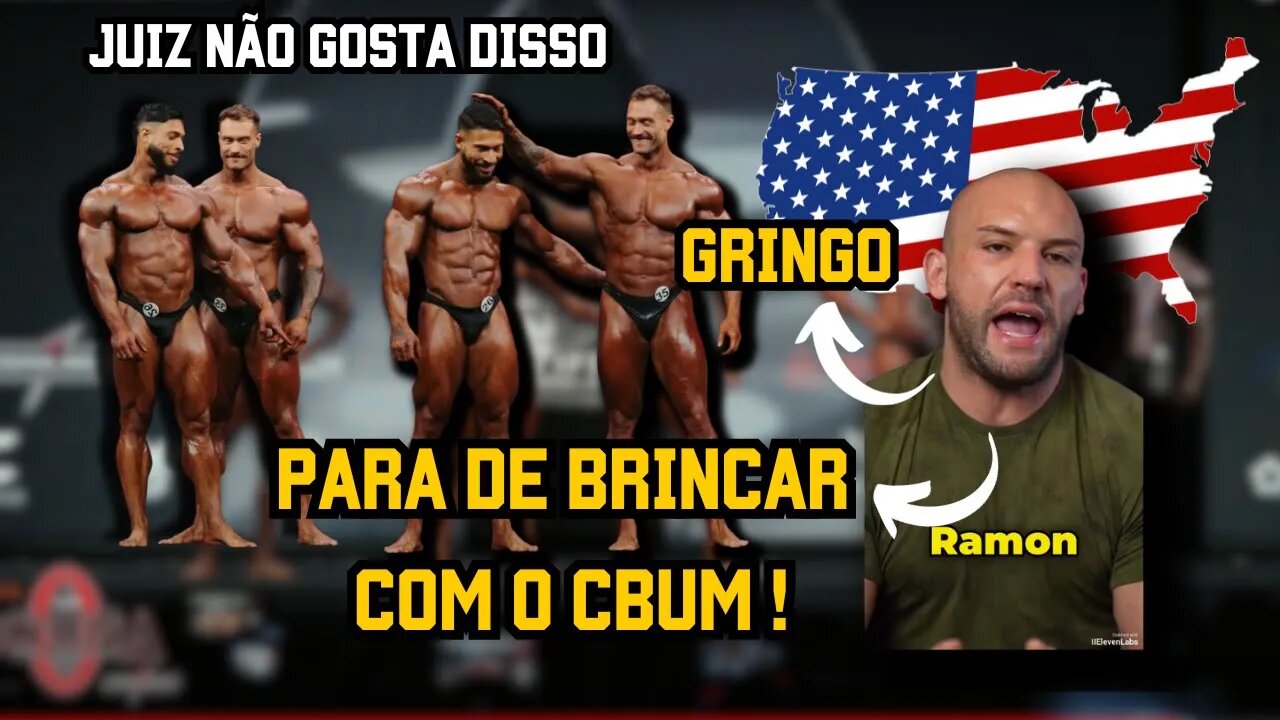 CRITICA DE GRINGO PARA O RAMON DINO APLAUDIDA POR BRASILEIROS !