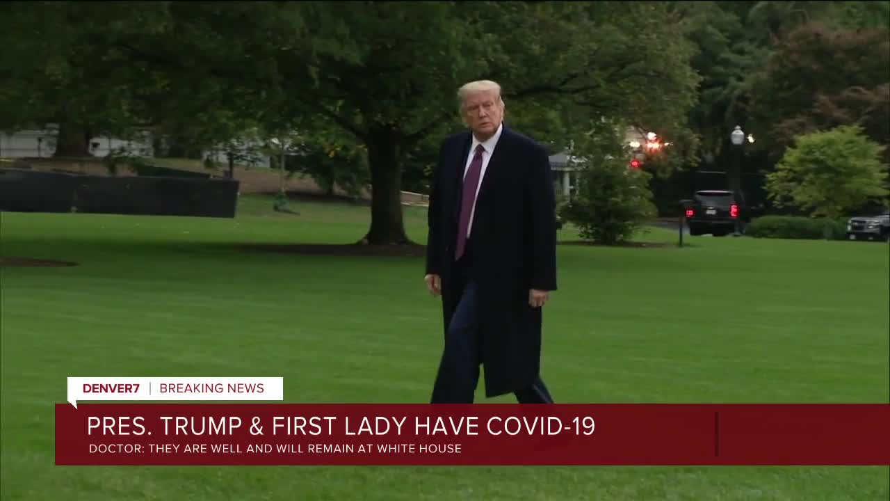 President Tump, First Lady test positive for COVID-19: What we know