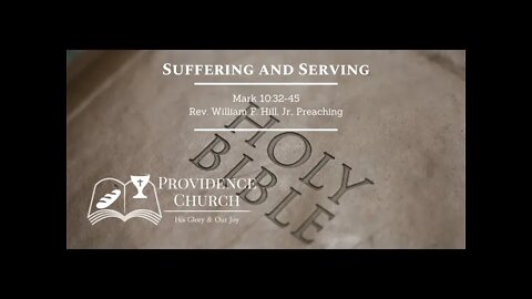 Suffering and Serving