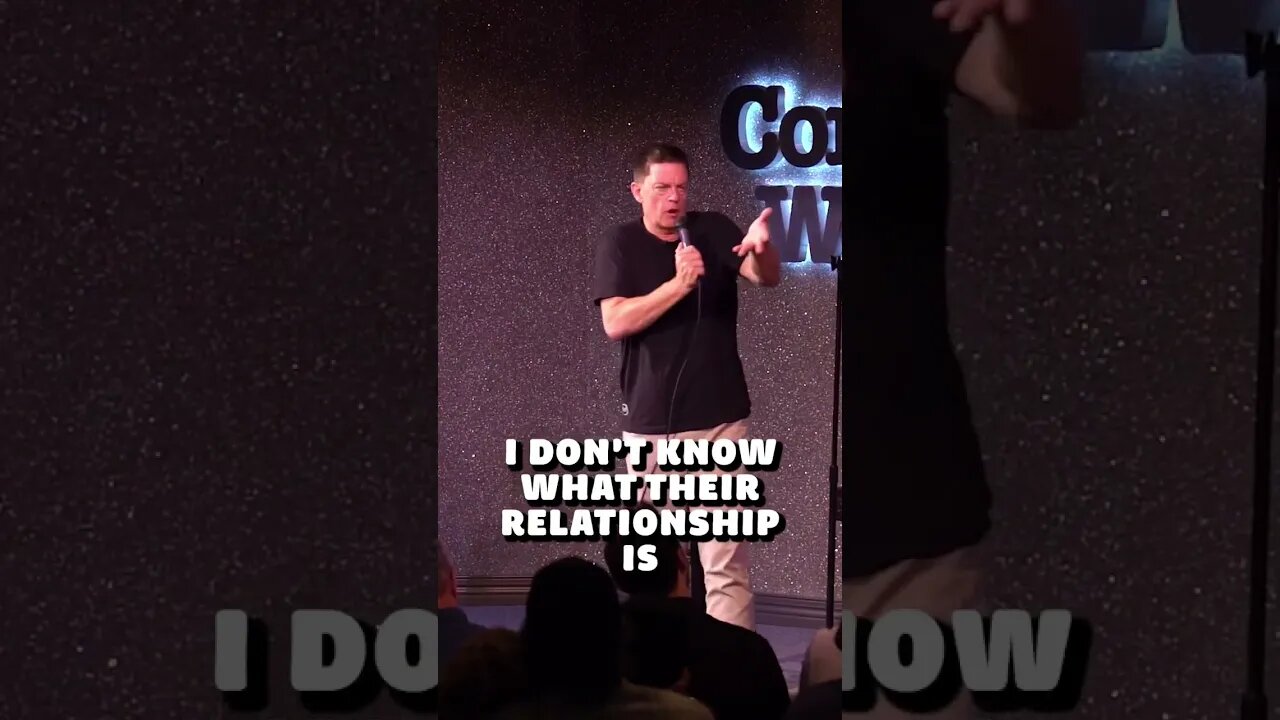 Elbows on the table… enjoy!? #jimbreuer #comedy #standupcomedy